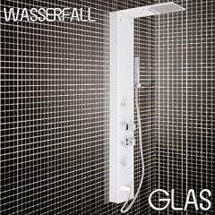 Wei�es Regenschauer Duschpaneel mit K�rperdusche/Massaged�sen und Handbrause