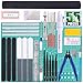 Keadic 55Pcs Professional Modeler Basic Tools Craft Set Hobby Building Tools Kit for Gundam Car Model Building Repairing and Fixing (Kit 11)