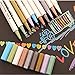 Metallic Markers for Adult Coloring Books Waterproof Marker Set 10 Colors