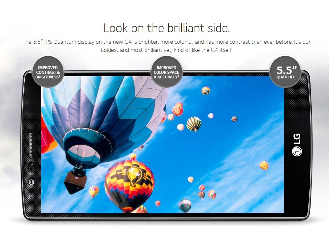 Amazon.com: LG G4 (F500) IPS QHD Quantum Display 5.5