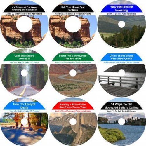 The Advanced No Money Down, Flexible Seller, Work From Home Real Estate Mentoring System on 9 CDs