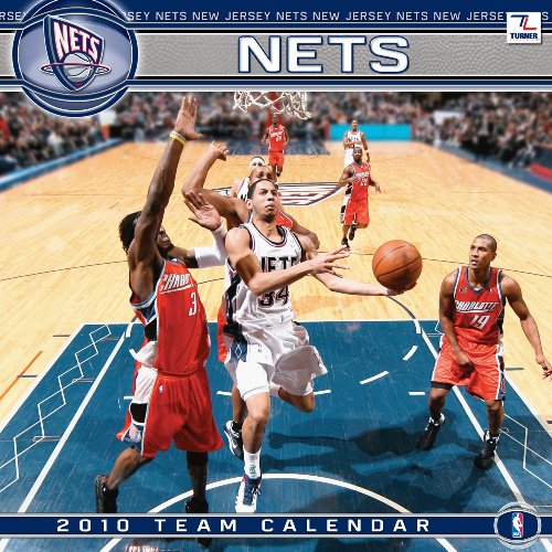 New Jersey Nets 2010 Wall Calendar