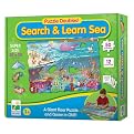 Learning Journey 50-pc. Puzzle Doubles Search& Learn Sea Game