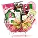 Tub of Tea Time Treats - Green Tea Spa Bath and Body Gift Set with Herbal Tea Gift Basket