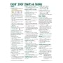 Microsoft Excel 2007 Charts & Tables Quick Reference Guide (Cheat Sheet of Instructions, Tips & Shortcuts - Laminated)