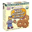 Healthy Times Premium Organic 1st Cookie, Maple Arrowroot Cookies, 5-Ounce Box (Pack of 12)