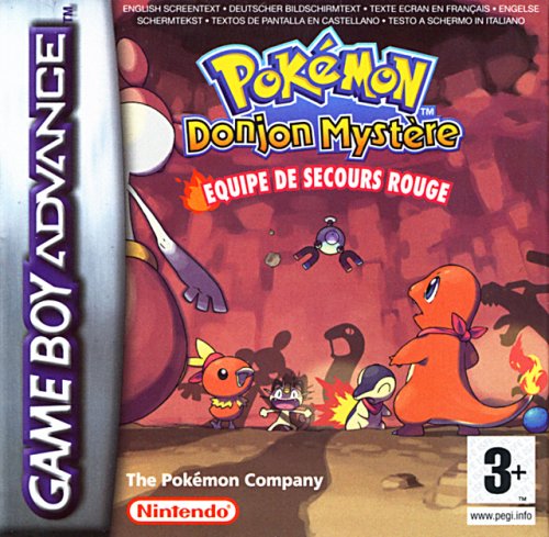 Pokémon - Mystérieux Donjon Equipe de secours Rouge