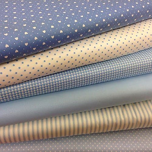 Makower Fabrics Red Basics Fat Quarter Bundle-Includes 6 Fat Quarters