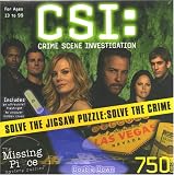 CSI: Crime Scene Investigation 750 Piece Mystery Puzzle - Double Down