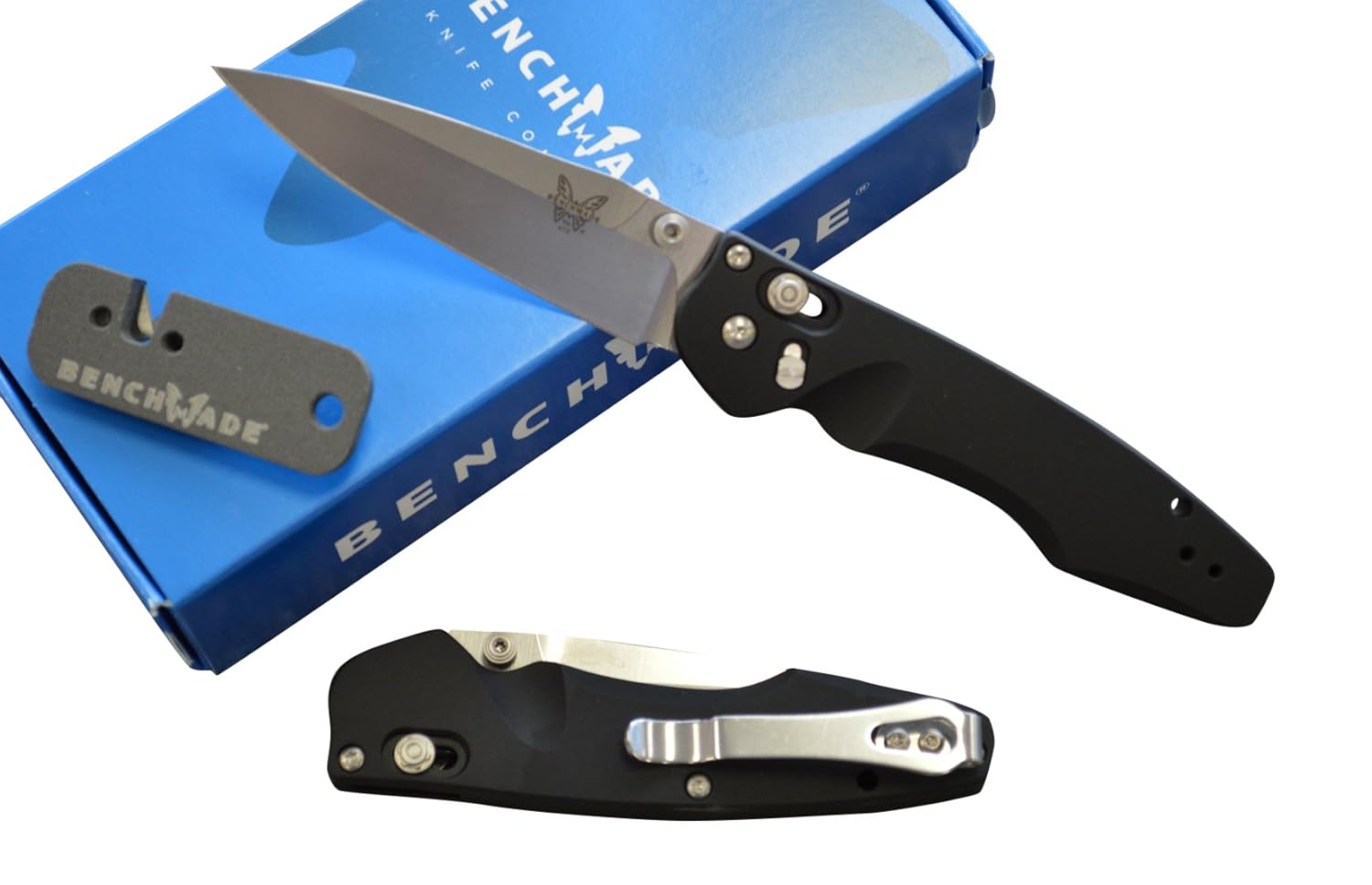 & Benchmade 4701 Emissary Assisted Opening Knife with FREE Benchmade Sharpener WakiquaBobNan
