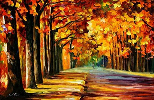 Modern Art Canva Oak Alley Painting Knife Painting Wall Art Canvas Unframed Painting 36 x 24 in 90 x 60 cm