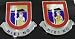 487th FA ARNG HI Distinctive Unit Insignia - Pair
