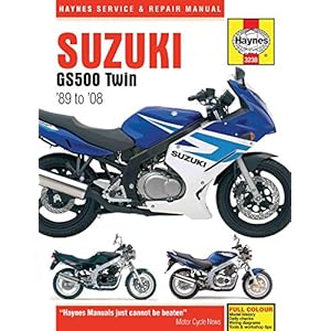 Suzuki GS500 Twin 1989-2008 (Haynes Service & Repair Manual)