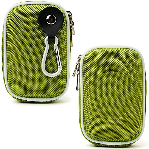 VG Vangoddy EVA Resistant Point and Shoot Digital Camera Case Bag (for Canon Powershot, Fuji Fujifilm, Sony Cybershot, Panasonic Lumix, Samsung, Nikon Coolpix, Pentax, Lumix, Kodak Easyshare, Olympus & all other Compact Digital Cameras  Internal Size: 102 Picture