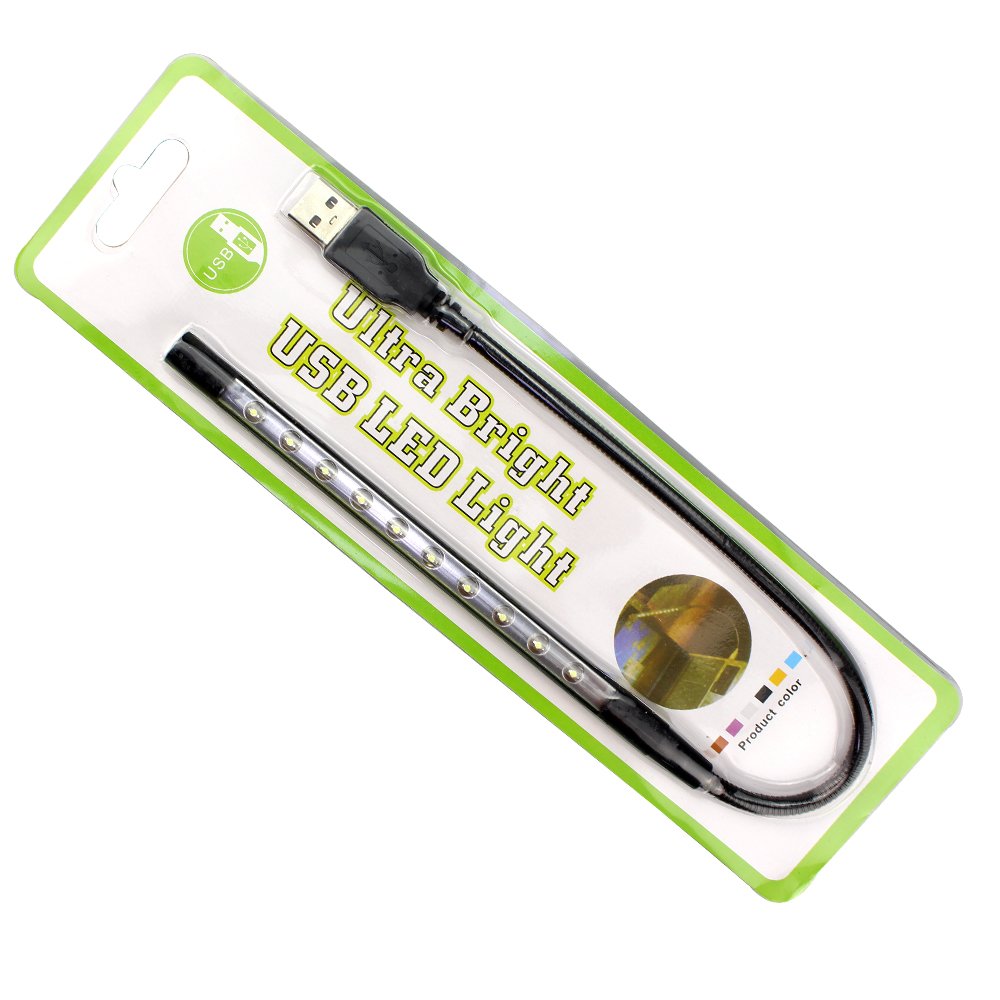 فروش اینترنتی چراغ مطالعه ultra bright usb