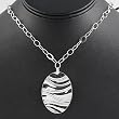 Sterling Silver Necklaces - Italian Style - Length: 16" Height: 43mm
