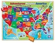 LeapFrog Adventures Across America 41 pc Wood Puzzle
