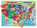 LeapFrog Adventures Across America 41 pc Wood Puzzle