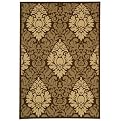 Laney Patio Rug Collection - Chocolate/ Natural