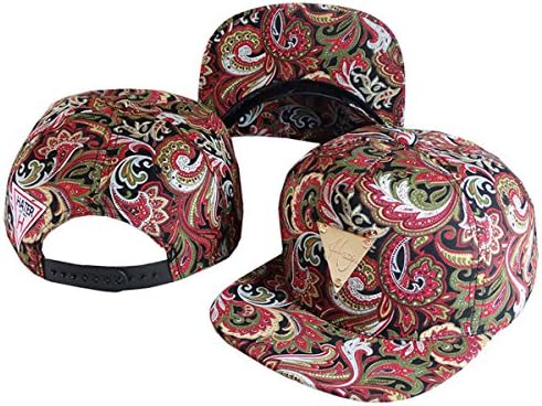 Aidan Ellazar HATER Cap Men &amp; Women's Flower Snapback Hats Red 5 One Size