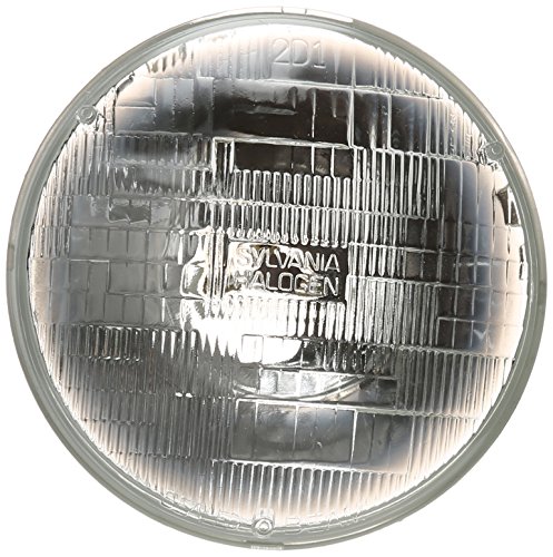 SYLVANIA H6024 Basic Halogen Sealed Beam Headlight (7″ Round) PAR56, (Contains 1 Bulb)
