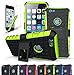 iPhone 6S Case / iPhone 6 Case, CINEYO heavy Duty Rugged Dual Layer Case with kickstand (Apple iPhone 6S Case / iPhone 6 Case - 4.7