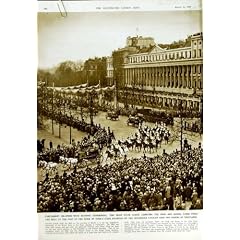 1950 IREN-KAROSSEN-K�NIG QUEEN PARLIAMENT LONDON