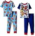 Paw Patrol Boys Paws In Action 4-Piece Pajama Set