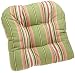 Brentwood Outdoor 20 by 20-Inch Wicker Chair Cushion, Lennar Spring