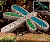 Glow in the Dark Dragonfly Garden Stone