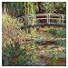 Trademark Global Claude Monet Waterlily Pond Pink Harmony 1900, 35W x 35H in.