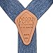 Perry Hook-On Belt Suspenders Regular - The Original - Denim Blue - 2