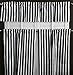 lovemyfabric Cotton Blend Striped Print 3 Piece Kitchen Curtain Tier/Valance Window Treatment Set (Black & white)