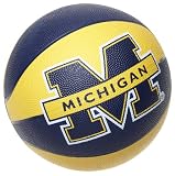 Wilson NCAA Official Size Rubber Basketball Michigan