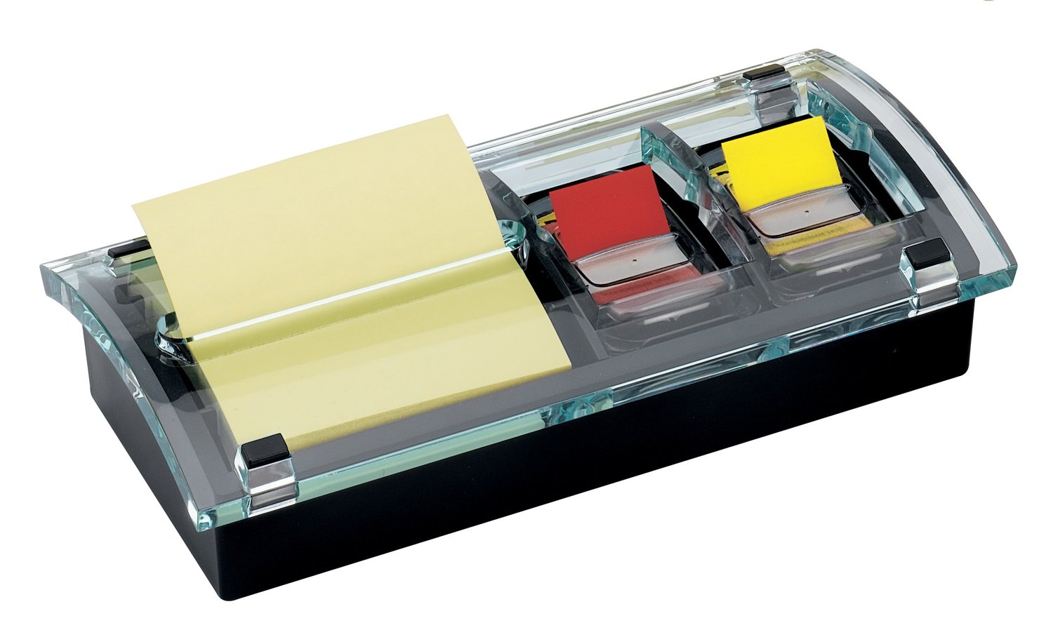 Postit Popup Note and Flag Dispenser for 3 x 3Inch Notes, Includes