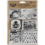 Prima Marketing Finnabair Cling Stamps 6"X7.5"-Dirty Walls