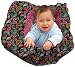 Daisy Kingdom City Tot Shopping Cart Cover Kit, Teardrop, Paisley and Brown