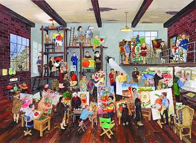 The Apple of His Eye: 1500pc Jigsaw Puzzle by Robert Nichols
