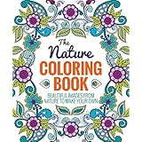 the nature coloring book