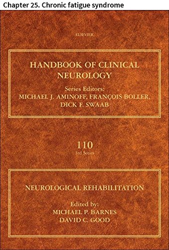 Neurological Rehabilitation: Chapter 25. Chronic fatigue syndrome (Handbook of Clinical Neurology)