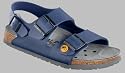 Alpro Fersenriemen ''S 440 ESD'' aus Birko-Flor in blau mit normalem Fussbett und antistatik Sohle