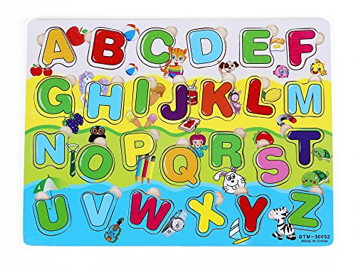Vidatoy Colorful Alphabet Matching Puzzle 26 Pcs for Kids