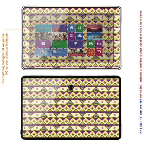 Decalrus MATTE Protective Decal Skin skins Sticker for HP Slate 2 