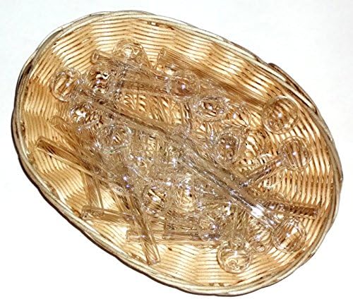 50 count clear glass 4" oil burner