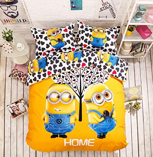 Lisa Choice Cartoon Baby Kid Toddler Bedspread Bedding Set (1.5Mflat sheet, color1)