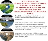 The Special Marketing, Godfather Principles and eCommerce for Dead Sea Bath Salts Businesses 3 CD Power Pack