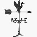 Whitehall Prod. WV3-A-71SR-BKND Duck Weathervane
