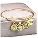 Banggood Lovers Friends Best Pendant Bracelet Jewelry Cuff Bangle
