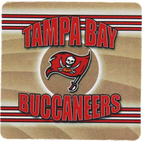 Tampa Bay Buccaneers End Zone Four Piece Foam Coaster Set