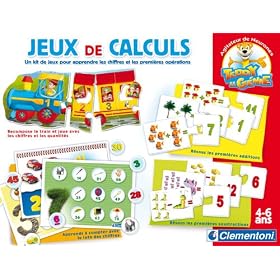 Clementoni-62094-Jeu �ducatif-Teddy - Jeux de Calculs (A)